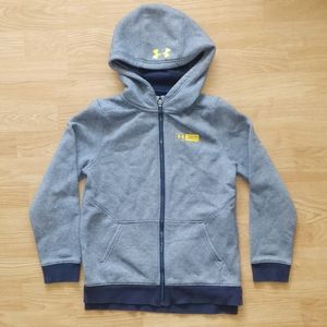 Under Armour Boys Zip-up Hoodie Size Medium